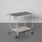 White Wrought Iron Serving Cart, 1960s 1