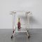 White Wrought Iron Serving Cart, 1960s 8