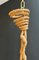 Lámpara de araña de cuerda de Audoux Minet, años 50, Imagen 3