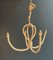 Lámpara de araña de cuerda de Audoux Minet, años 50, Imagen 1