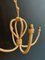 Lámpara de araña de cuerda de Audoux Minet, años 50, Imagen 9