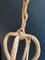 Lámpara de araña de cuerda de Audoux Minet, años 50, Imagen 5