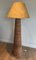 Rope Floor Lamp in the style of Audoux Minet, 1950s 5