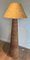 Stehlampe aus Seil im Stil von Audoux Minet, 1950er 3