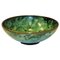 Green Glazed Stonewear Dish by Nittsjö Keramik, Sweden, 1940s, Image 1