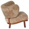 Scandinavian Modern Lounge Chair in Sheepskin by Otto Schulz for Boet, 1930s 1