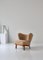 Scandinavian Modern Lounge Chair in Sheepskin by Otto Schulz for Boet, 1930s 12