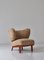 Scandinavian Modern Lounge Chair in Sheepskin by Otto Schulz for Boet, 1930s 3