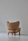 Scandinavian Modern Lounge Chair in Sheepskin by Otto Schulz for Boet, 1930s 6