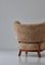 Scandinavian Modern Lounge Chair in Sheepskin by Otto Schulz for Boet, 1930s 4