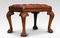 Leather Upholstered Stool, 1890s, Image 5