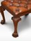 Leather Upholstered Stool, 1890s 2