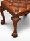 Leather Upholstered Stool, 1890s, Image 2