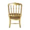 French Gold Leaf Chiavari Style Chair, 1960s 3