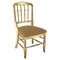 French Gold Leaf Chiavari Style Chair, 1960s 1