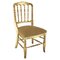 French Gold Leaf Chiavari Style Chair, 1960s, Image 1