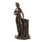 Juno Bronzefigur mit Gesetzesrolle und Sack Aeolus 5
