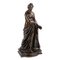 Figurine Juno en Bronze avec Parchemin des Lois et Sac d'Éole 1