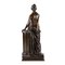 Figurine Juno en Bronze avec Parchemin des Lois et Sac d'Éole 3