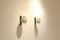 Mid-Century Ball-Shaped Etched Glass Wall Sconces, Set of 2, Image 2