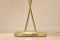 Mid-Century Painted Metal & Brass Floor Lamp from Maison Lunel, Image 7