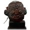 Bamileke Anthropomorphic Trophy Head with European Glass Beads 1