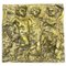 Antike italienische Bronzetafel mit Tanzenden Putten, 1800er 1