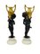 Small Antique French Bronze-Gilt Figurines, 1880, Set of 2 3