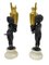Small Antique French Bronze-Gilt Figurines, 1880, Set of 2 2