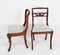 Vintage English Regency Revival Rope Back Dining Chairs, 1970s, Set of 12, Image 3