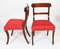 Vintage English Regency Revival Bar Back Dining Chairs, 1990s, Set of 12 3