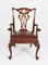 Vintage Chippendale Dining Chairs in Mahogany, 1950s, Set of 12 13