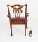 Vintage Chippendale Dining Chairs in Mahogany, 1950s, Set of 12 20