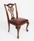 Vintage Chippendale Dining Chairs in Mahogany, 1950s, Set of 12 2