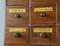 Vintage Apothecary Drawers, 1910 7