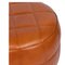 Poufs in Wood Structure, Set of 2 2