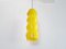 Yellow Murano Glass Pendant Lamp, Sweden 1960s 3