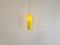 Lampe à Suspension en Verre de Murano Jaune, Suède 1960s 5