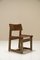 Biosca Stühle aus Kiefernholz & Cognac Sattelleder, Spanien, 1960er, 4er Set 6