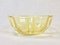 Art Deco German Bowl in Citron Glass, 1930s 7