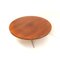 Large Vintage Round Coffee Table, 1960s, Image 4