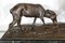 JB. Mêne, Groupe Animalier, Fin des années 1800, Bronze 17