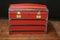 Vintage Red Curved Trunk 1