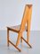 Dining Chairs in Beech by Søren Nissen & Ebbe Gehl for Seltz, France, 1980s, Set of 6 15