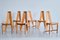 Dining Chairs in Beech by Søren Nissen & Ebbe Gehl for Seltz, France, 1980s, Set of 6 3