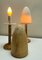 Lampade da tavolo vintage a forma di fungo in alabastro di Pegasam, anni '70, set di 2, Immagine 8