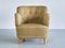 Sculptural Armchairs in Beech and Wool by Gustav Axel Berg, Sweden, 1940s, Set of 2 5