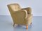 Sculptural Armchairs in Beech and Wool by Gustav Axel Berg, Sweden, 1940s, Set of 2, Image 12