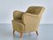 Sculptural Armchairs in Beech and Wool by Gustav Axel Berg, Sweden, 1940s, Set of 2 15