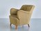 Sculptural Armchairs in Beech and Wool by Gustav Axel Berg, Sweden, 1940s, Set of 2, Image 15